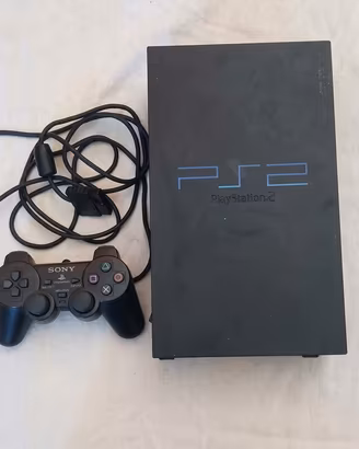 PS2 FAT SCPH-39004+CONTROLLER ORIGINALE +10 GIOCHI