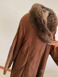 Cappotto in renna con imbottitura