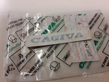 Adesivo piccolo cagiva nero cod.80a061602