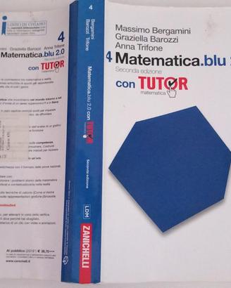 MATEMATICA BLU 2.0- VOL. 4, ISBN: 9788808833389