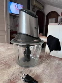 Frullatore A Immersione 400w Masterpro Mini Frullatore Mini Tritatutto Carlo Cracco 1,2L - Frullatore, Mixer E Tritatutto 3 In 1 Con Lame Acciaio Inox Master Pro Casa E Cucina Ariete Vintage