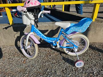 Bicicletta Frozen bambina Elsa