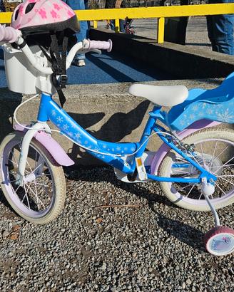 Bicicletta Frozen bambina Elsa
