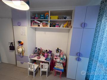 Armadiatura ikea cameretta bambina