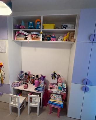 Armadiatura ikea cameretta bambina