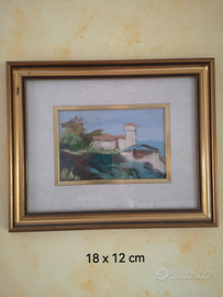 Quadro Walter Cecchi 18 x 12 cm