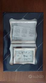Cornice e orologio Argento laminato