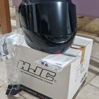 Casco integrale nero full taglia S