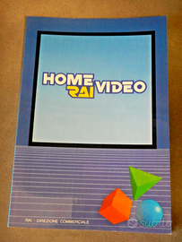 Libro Catalogo HOME VIDEO RAI - 1986