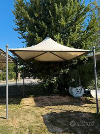 Gazebo zincato e verniciato