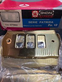 Placche copri interruttore Ghidini serie Arianna