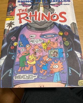 Catalogo musicale 1991 Rhinos record Usa