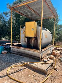 Cisterna serbatoio gasolio 5000 litri