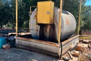Cisterna serbatoio gasolio 5000 litri