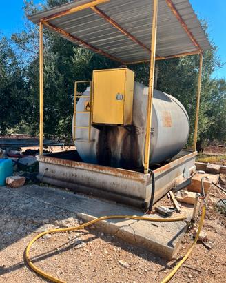 Cisterna serbatoio gasolio 5000 litri