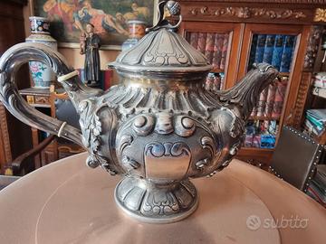 Antica Teiera Argento 800