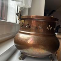 Braciere in rame antico