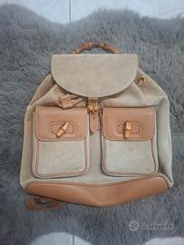 Gucci zaino bamboo