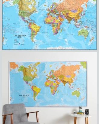 mappa mondo