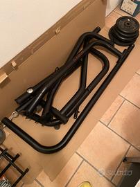 Supporto autoportante per sacco da boxe