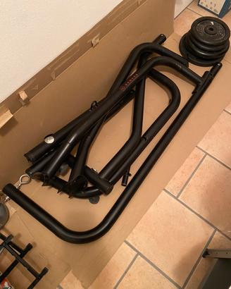 Supporto autoportante per sacco da boxe