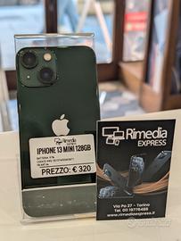 iPhone 13 mini 128GB verde usato garanzia 