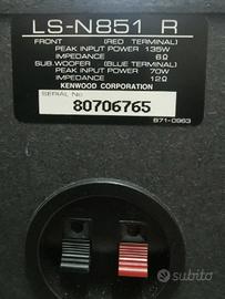 COPPIA CASSE ACUSTICHE KENWOOD 