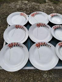 Servizio piatti da sei piatti