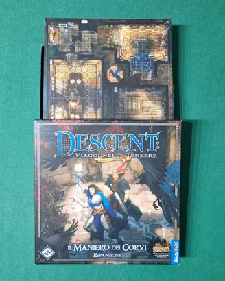 Descent 2 ed Il maniero dei corvi - Espansione