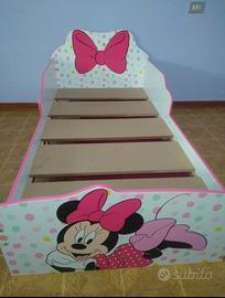 Lettino Minnie con materasso, come nuovi