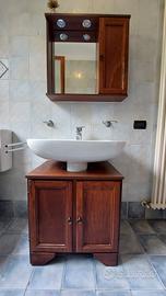 mobile bagno sottolavabo + specchiera