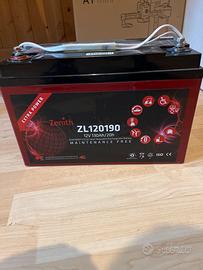 Batteria Auto AGM Zenith 12V 130Ah/20h