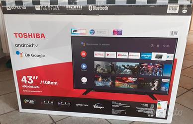 TOSHIBA - Smart TV LED UHD 4K 43" 43UA2063DAI-Nero