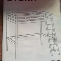 Letto a soppalco ikea