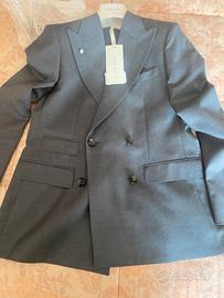 Giacca  L.B.M 1911 ORIGINALE-doppiopetto GRIGIO-L