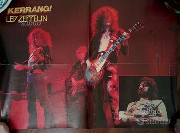 Led Zeppelin original poster - Jimi Hendrix