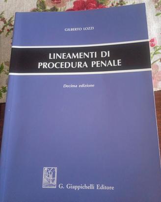 lineamenti di procedura penale 