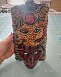 maschera in legno
