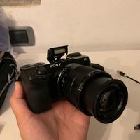 Sony alpha nex 7 mirrorless (corpo + obbiettivo)