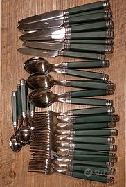 Set di posate acciaio inox 18/10 made in Italy