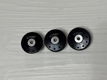 Tappi Telaio CNC Racing Neri Multistrada 950