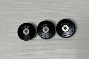 Tappi Telaio CNC Racing Neri Multistrada 950