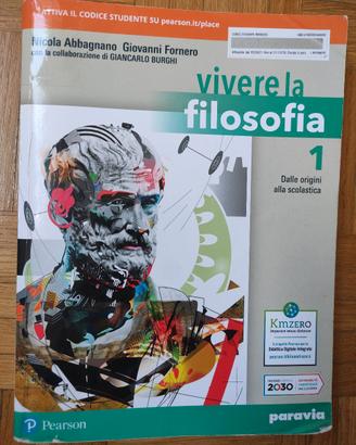 Libro Vivere la Filosofia 1