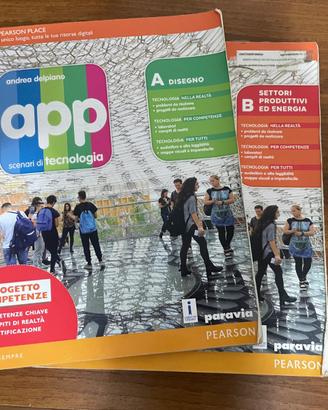 App libro tecnologia scuole medie (spedisco)