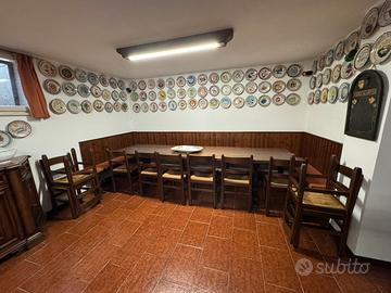 Arredamento taverna in legno