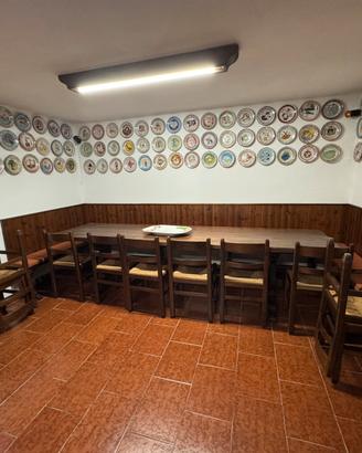 Arredamento taverna in legno