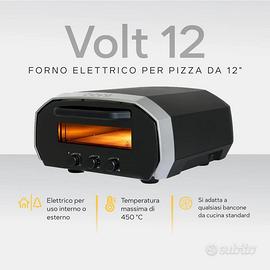 Forno per pizza elettrico Ooni Volt 12 Nuovo