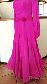 Abito da ballo fucsia