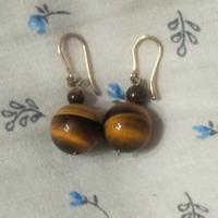 orecchini occhio di tigre 