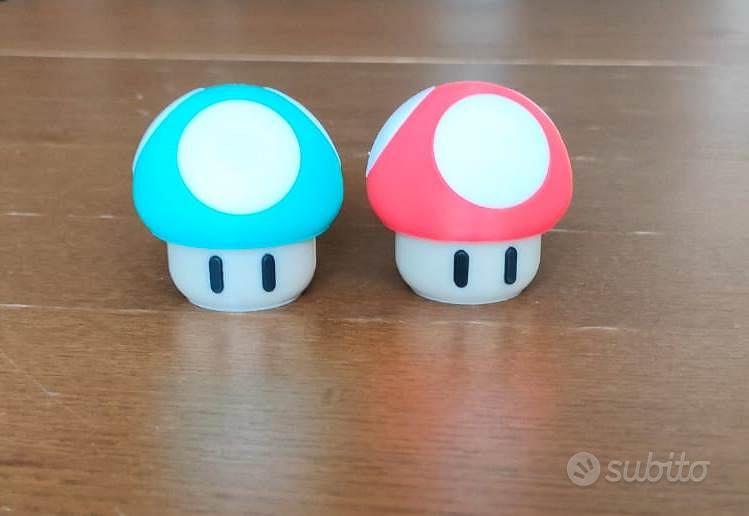 KIT 2 FUNGHI SUPER MARIO PORTA OGGETTI NINTENDO - Collezionismo In ...
